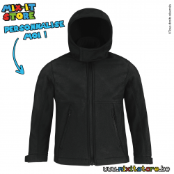 VESTE SOFTSHELL CAPUCHE...